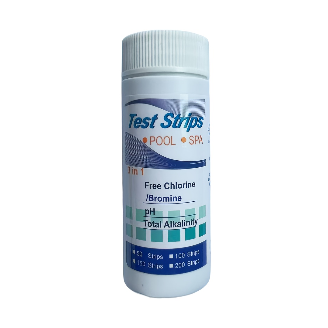 Marine Test Kit - 3 In 1 กระดาษทดสอบคลอรีน Immersion Hot