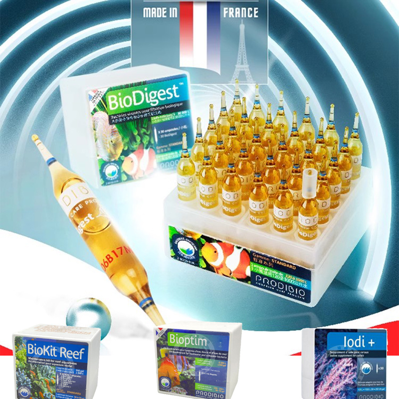 Marine Test Kit - ชุดรักษาสมดุลของน้ำในตู้ปลาชุดทดสอบการไหลของน้ำ biodigest bioptim