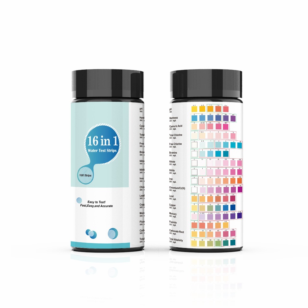 Marine Test Kit - ชุดทดสอบคุณภาพน้ำในตู้ปลา ชุดทดสอบค่า pH สำหรับน้ำจืด สระว่ายน้ำ ตู้ปลา