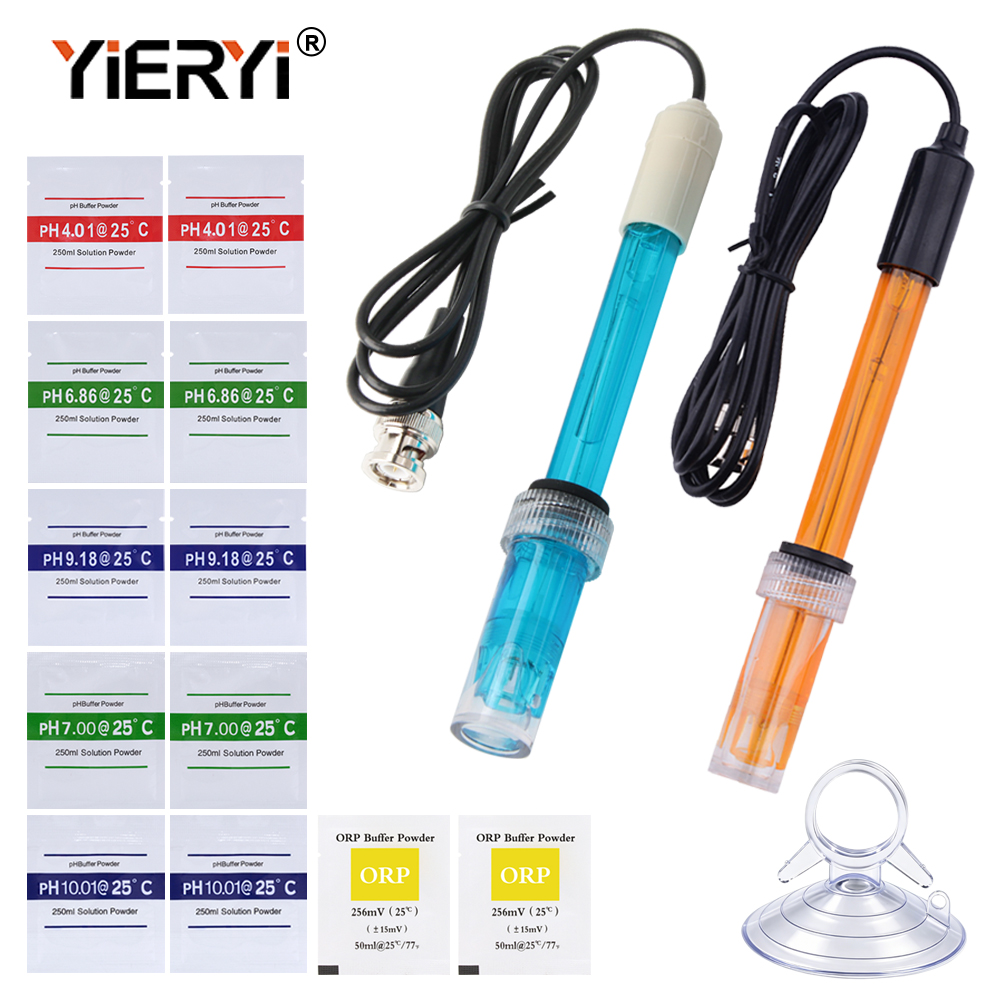 Marine Test Kit - ชุดหัววัดอิเล็กโทรด Yieryi Ph‑201 & ORP‑101 สายเคเบิล