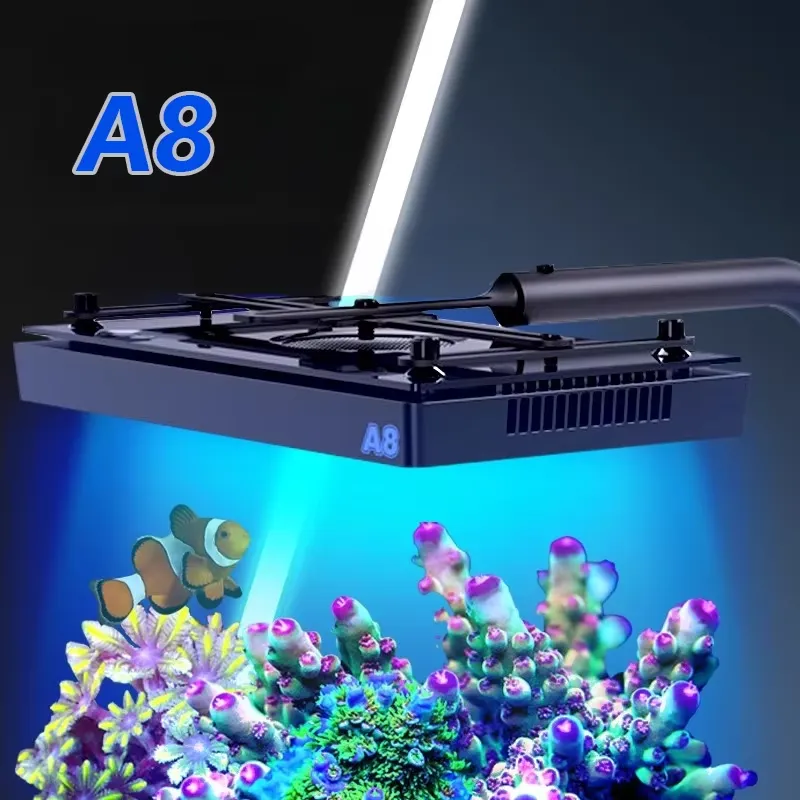 Marine Aquarium Tanks - ไฟ LED สำหรับตู้ปลาทะเล A8SE II Max