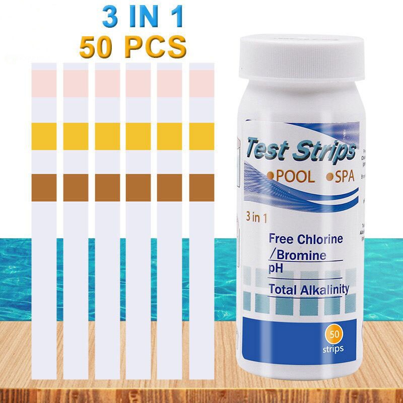 แถบทดสอบคลอรีน PH 50 ชิ้น สำหร - Marine Test Kit บทวิจารณ์และราคา