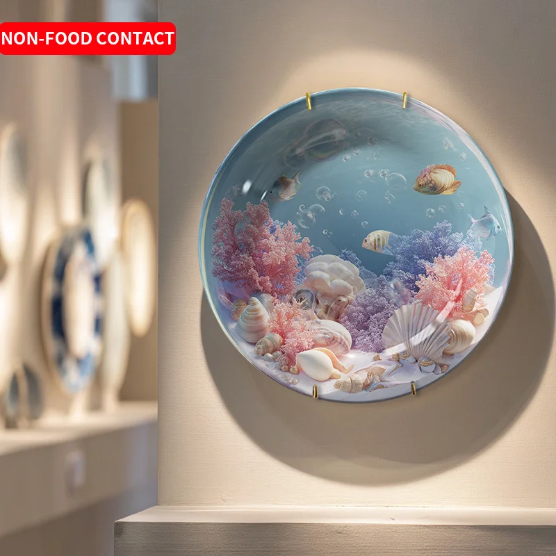 จานเซรามิกลายทะเลและของตกแต่งผ - Marine Aquarium Design บทวิจารณ์และราคา