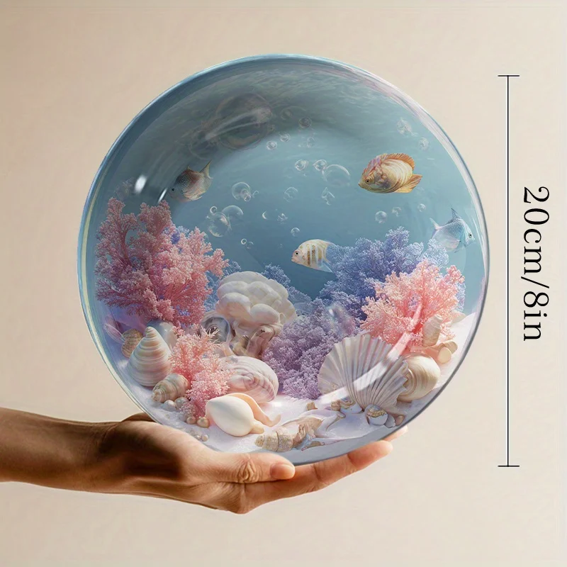 จานเซรามิกลายทะเลและของตกแต่งผ - Marine Aquarium Design บทวิจารณ์และราคา
