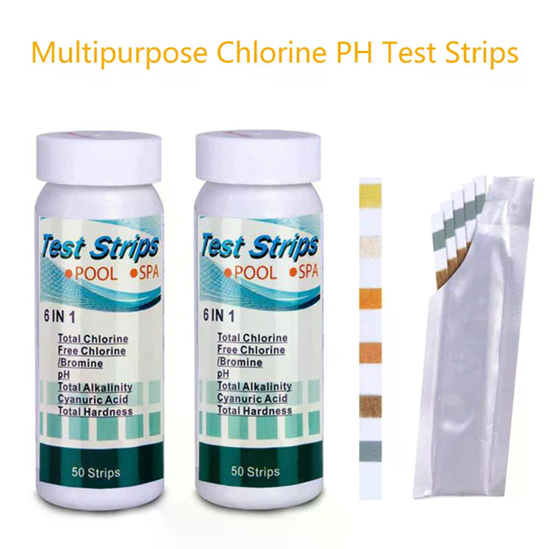 50 ชิ้น/ขวด 6 อิน 1 แถบทดสอบคล - Marine Test Kit บทวิจารณ์และราคา