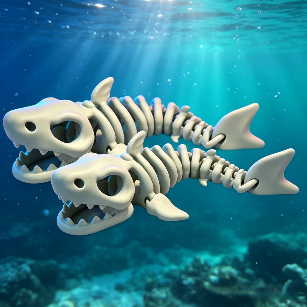 โครงกระดูกฉลามตกแต่งตู้ปลา ของ - Marine Aquarium All In One บทวิจารณ์และราคา