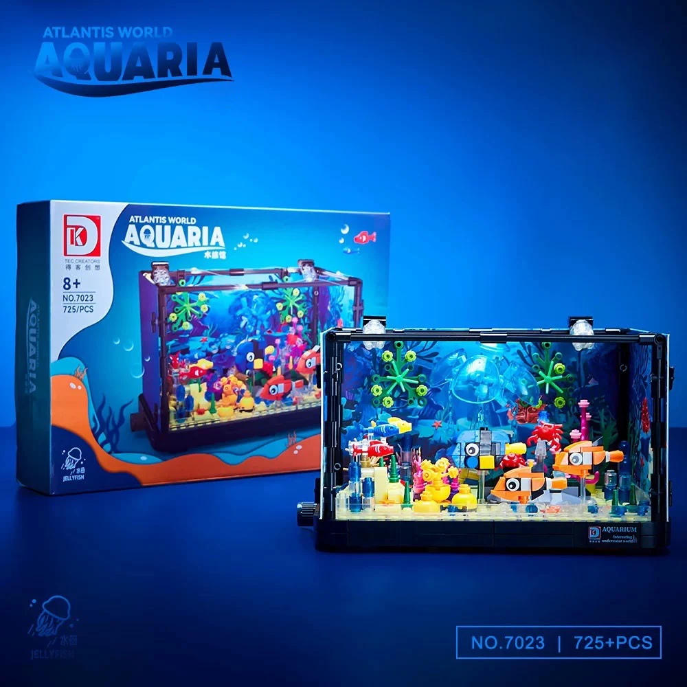 ชุดตัวต่อสร้างสรรค์รูปสัตว์ทะเ - Marine Aquarium Tanks บทวิจารณ์และราคา