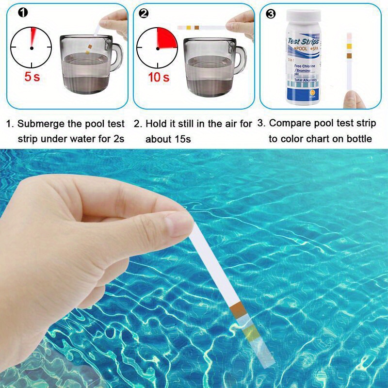 แถบทดสอบค่าคลอรีนและค่า pH สำห - Marine Test Kit บทวิจารณ์และราคา