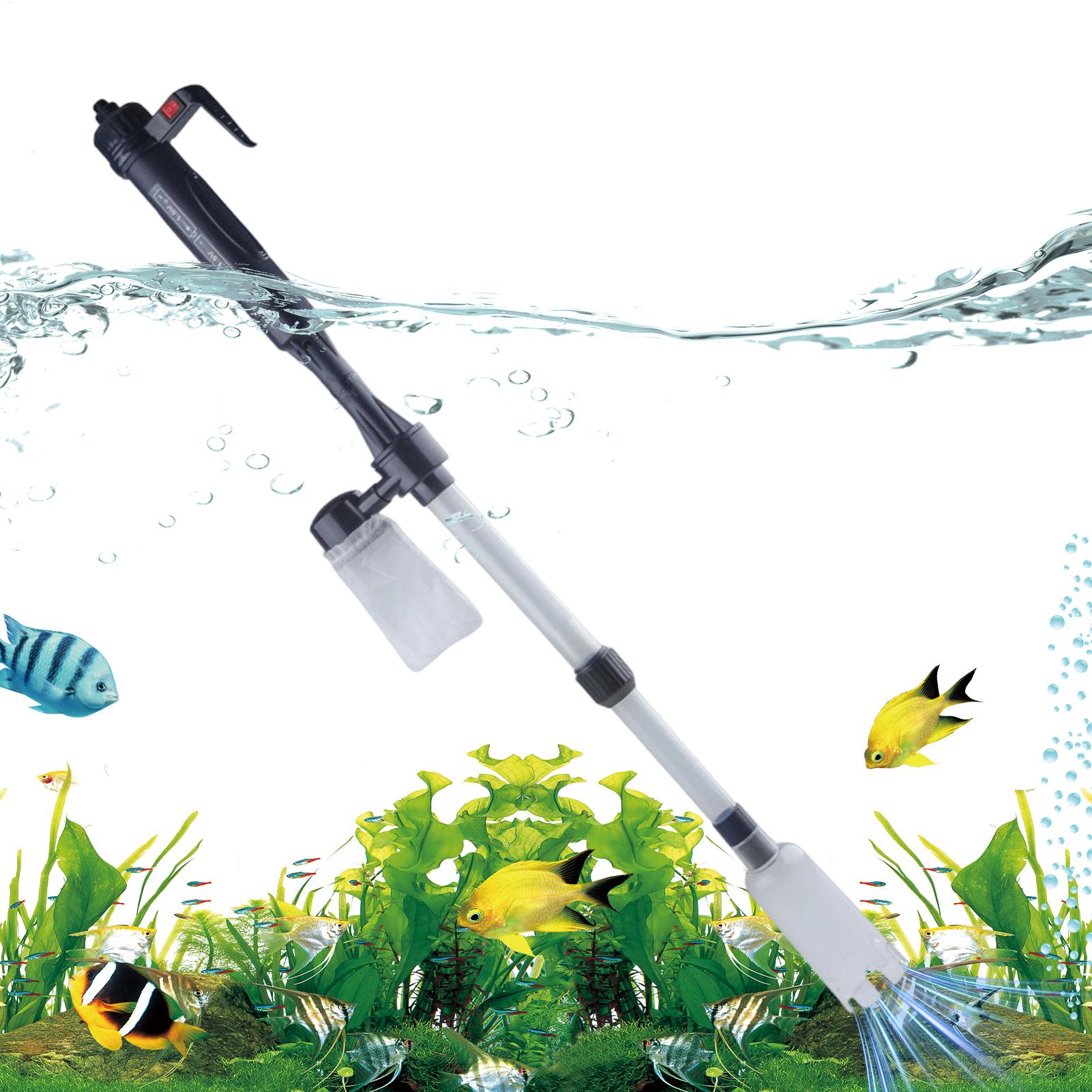 เครื่องดูดฝุ่นตู้ปลาไฟฟ้าแบบพก - Marine Aquarium Vacuum บทวิจารณ์และราคา