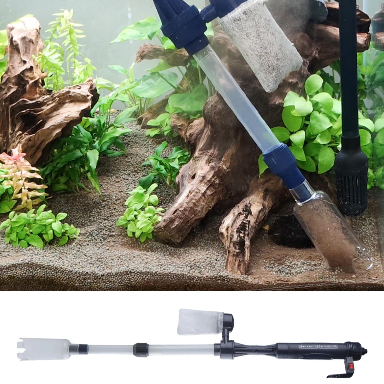 เครื่องดูดฝุ่นตู้ปลาไฟฟ้าแบบพก - Marine Aquarium Vacuum บทวิจารณ์และราคา