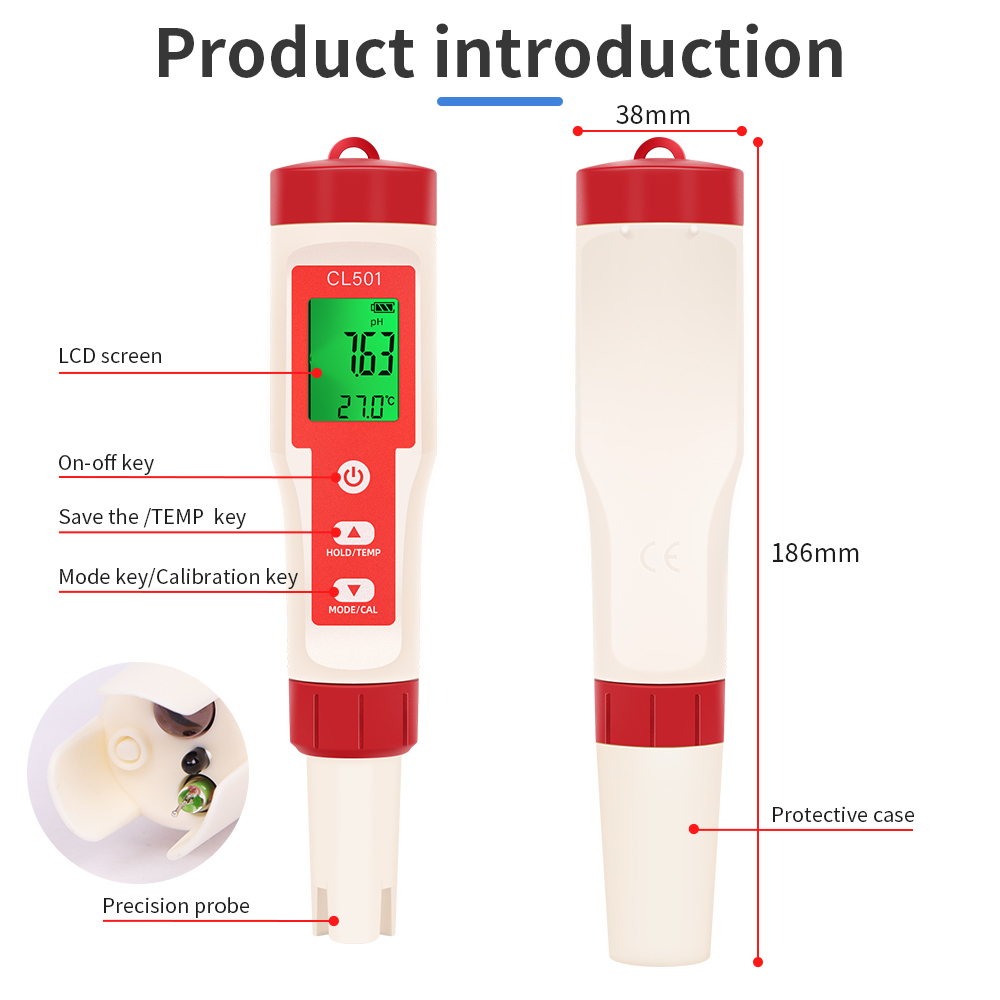 PH/CL2/H2/ORP/อุณหภูมิเครื่องต - Marine Test Kit บทวิจารณ์และราคา