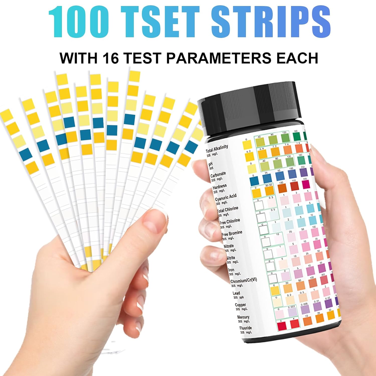 ชุดทดสอบคุณภาพน้ำ 16-in-1, แถบ - Marine Test Kit บทวิจารณ์และราคา