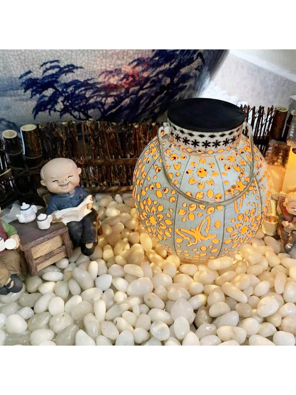 River Rocks ตกแต่งประดับสีขาว  - Marine Aquarium Tanks บทวิจารณ์และราคา