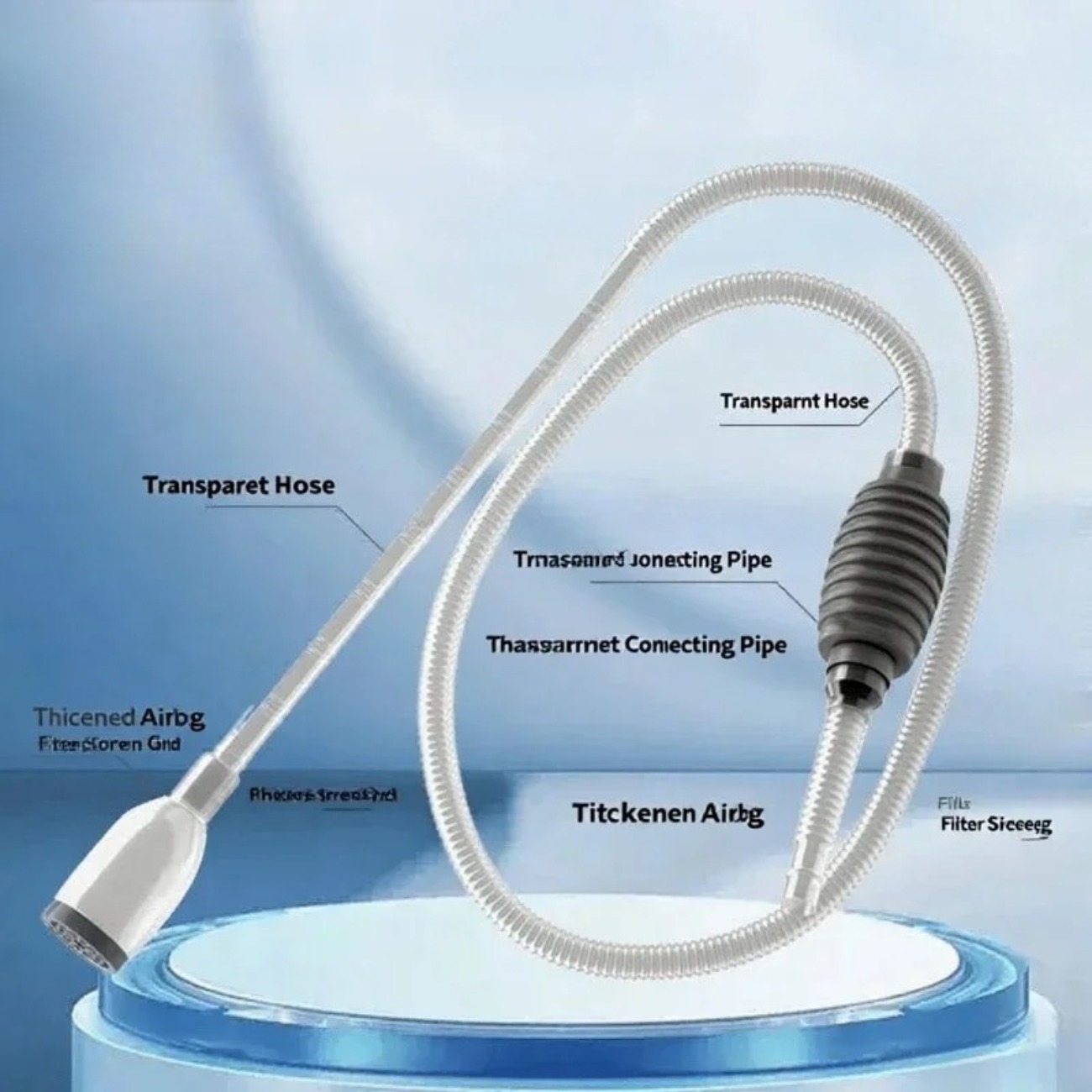 เครื่องเปลี่ยนน้ำในตู้ปลาแบบมื - Marine Aquarium Vacuum บทวิจารณ์และราคา