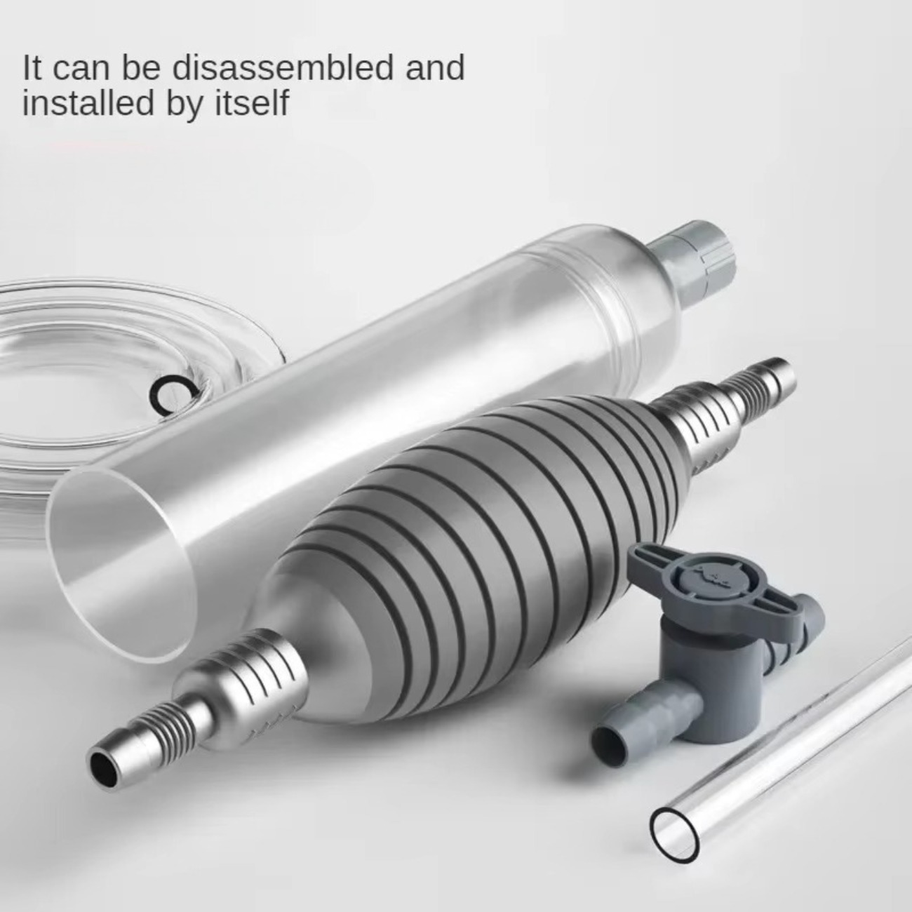 เครื่องเปลี่ยนน้ำในตู้ปลาแบบมื - Marine Aquarium Vacuum บทวิจารณ์และราคา