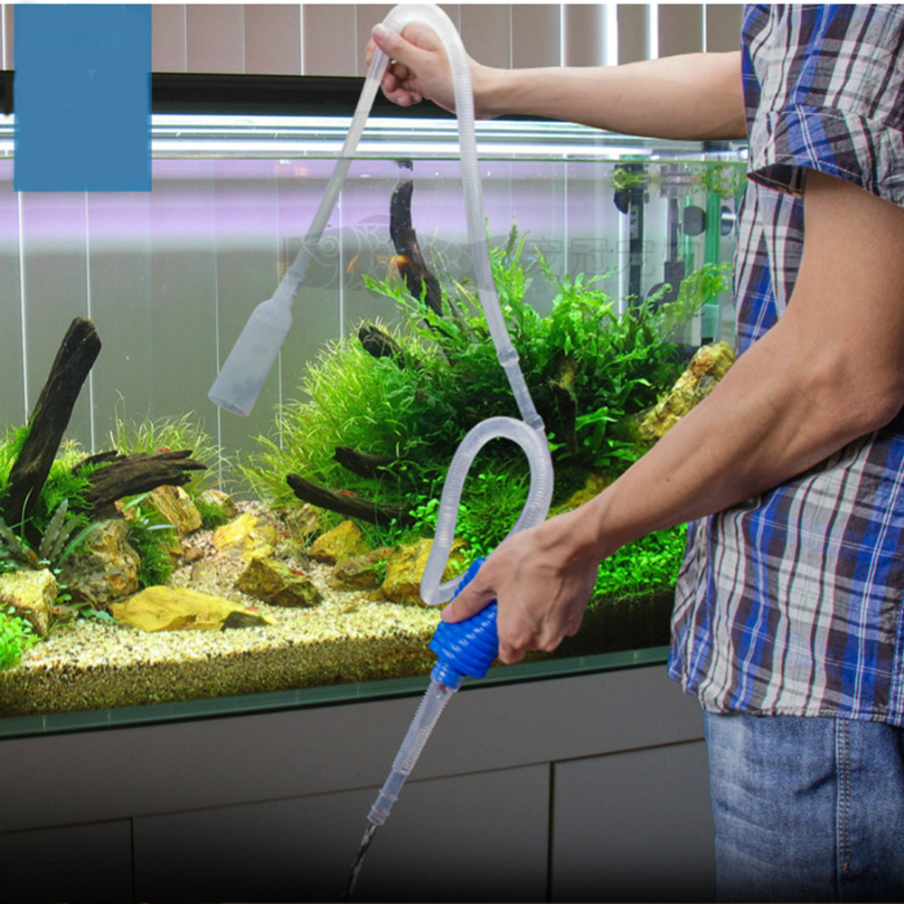 ถังกาลักน้ำปลากาลักน้ำสำหรับตู - Marine Aquarium Vacuum บทวิจารณ์และราคา