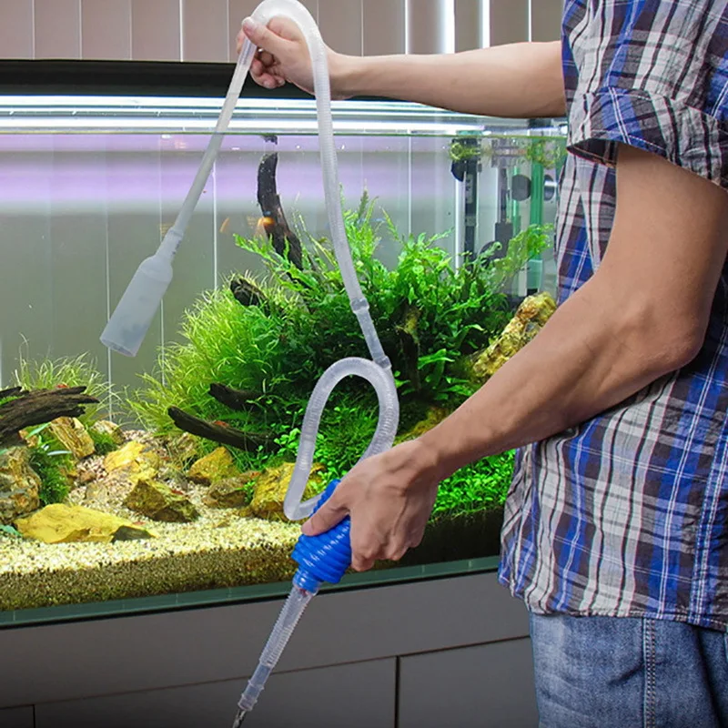 Aquarium Siphon ถังปลา Siphon  - Marine Aquarium Vacuum บทวิจารณ์และราคา