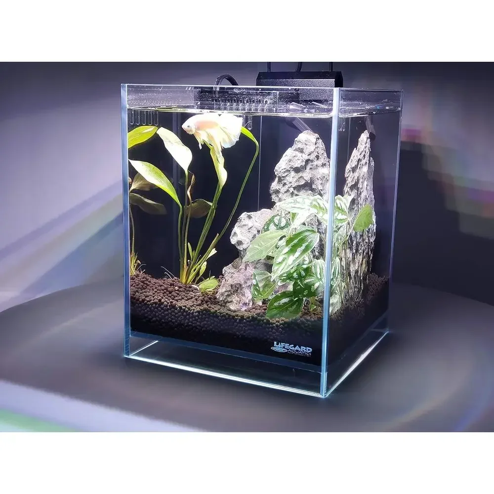 ตู้ปลาคริสตัลใสพิเศษพร้อมระบบก - Marine Aquarium All In One บทวิจารณ์และราคา