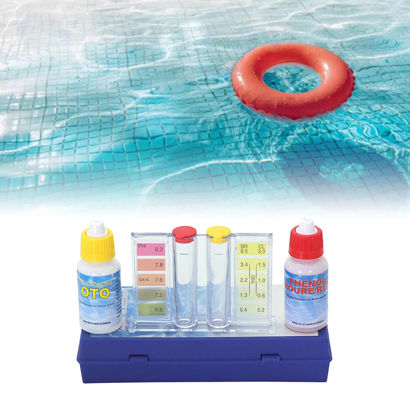 การทดสอบโซลูชันการทดสอบคุณภาพน - Marine Test Kit บทวิจารณ์และราคา