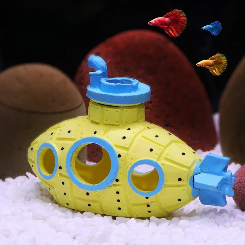 ของตกแต่งเรซิ่นรูปเรือดำน้ำสำห - Marine Aquarium All In One บทวิจารณ์และราคา