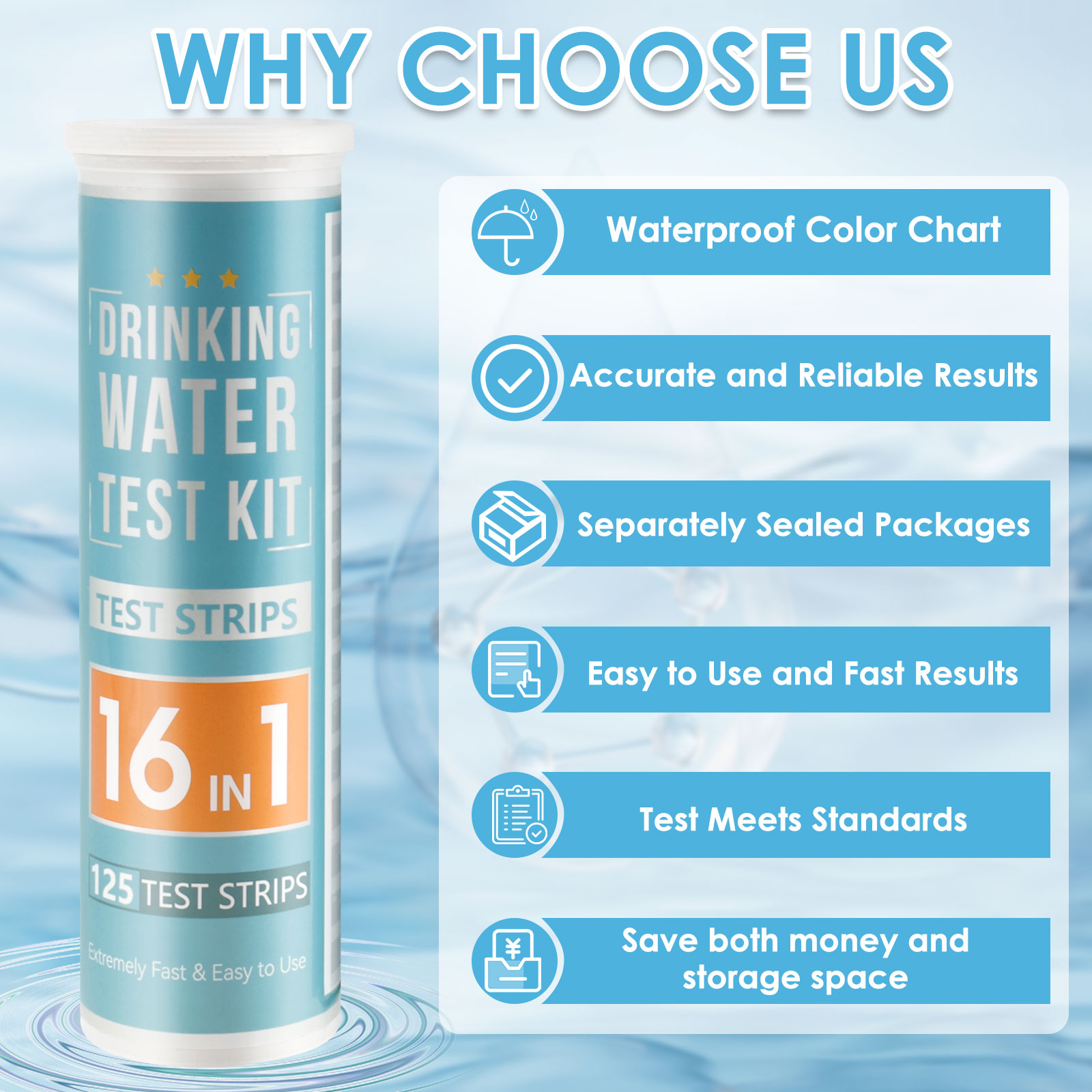 5-17 in 1 Aquarium Test Strips - Marine Test Kit บทวิจารณ์และราคา
