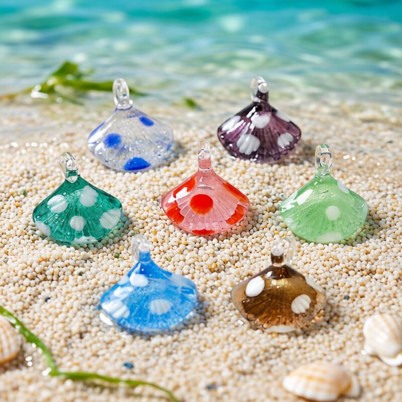 จี้เปลือกหอยหลากสีขนาดเล็ก น่า - Marine Aquarium Design บทวิจารณ์และราคา