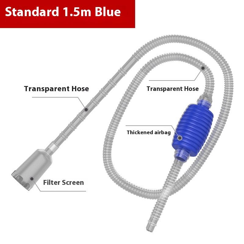 เครื่องดูดตะกอนในตู้ปลาแบบกึ่ง - Marine Aquarium Vacuum บทวิจารณ์และราคา
