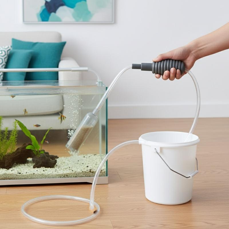 ชุดอุปกรณ์ทำความสะอาดกรวดตู้ปล - Marine Aquarium Vacuum บทวิจารณ์และราคา