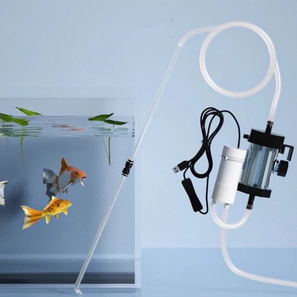 เครื่องเปลี่ยนน้ำตู้ปลาแบบใช้พ - Marine Aquarium Vacuum บทวิจารณ์และราคา