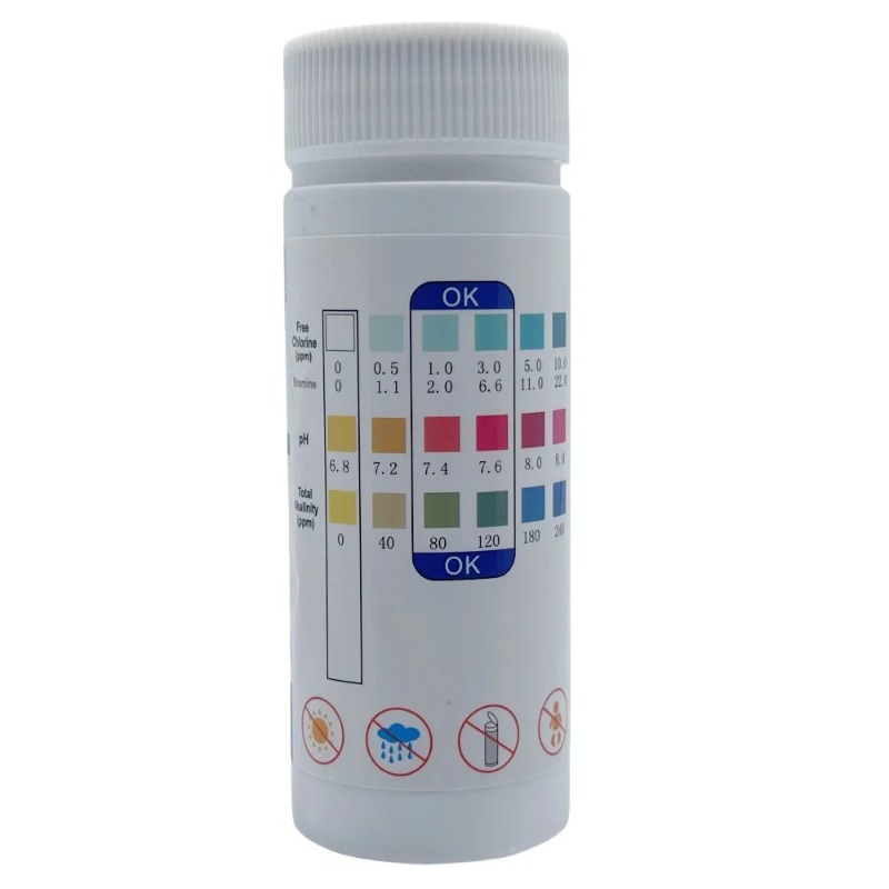 แถบทดสอบคลอรีน PH สปา สระว่ายน - Marine Test Kit บทวิจารณ์และราคา