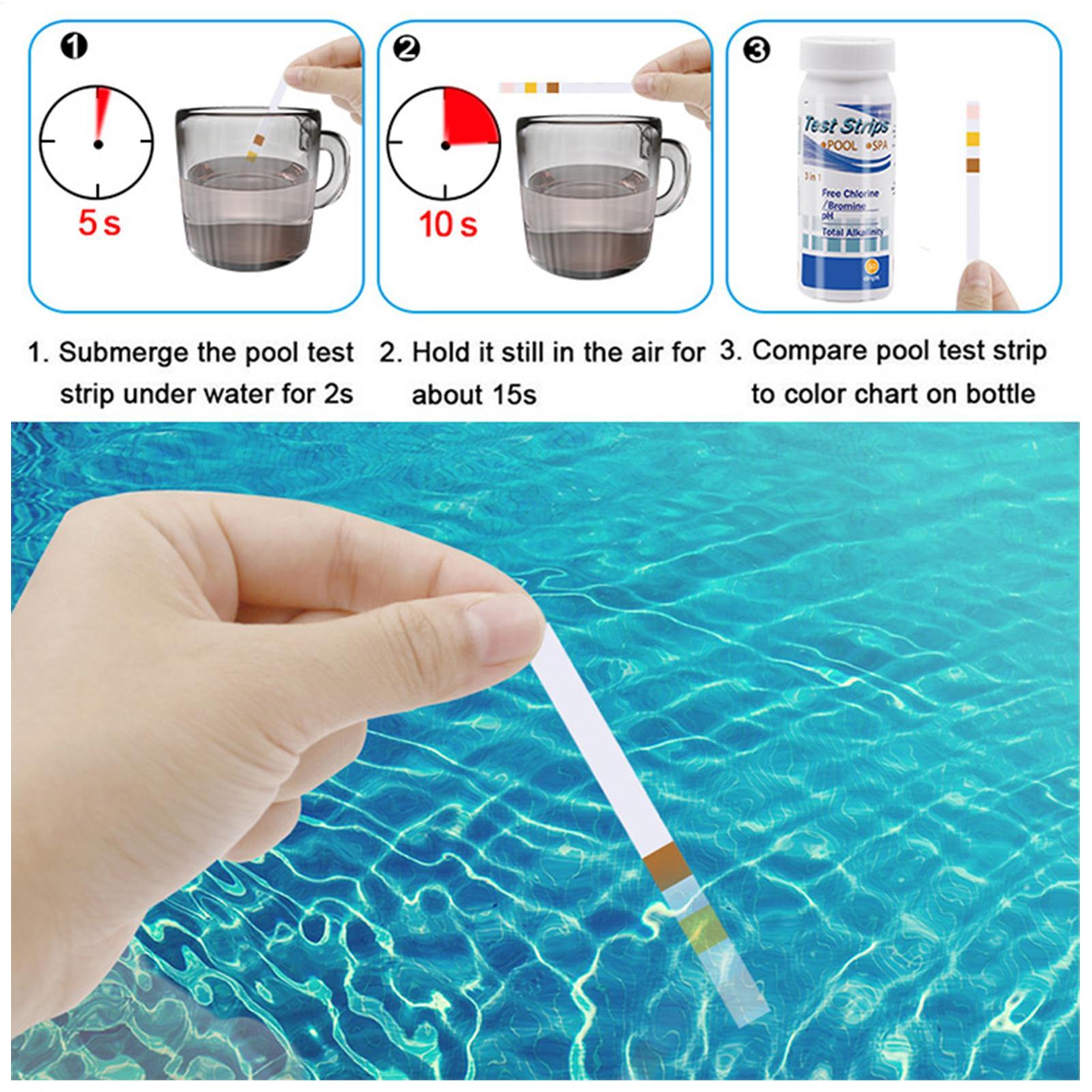 ชุดทดสอบคุณภาพน้ำ 50 แถบ/ขวด ช - Marine Test Kit บทวิจารณ์และราคา